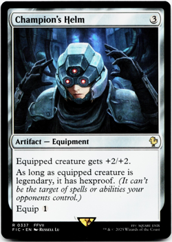 Champion's Helm [Commander: Final Fantasy] MTG Magic - Image 3