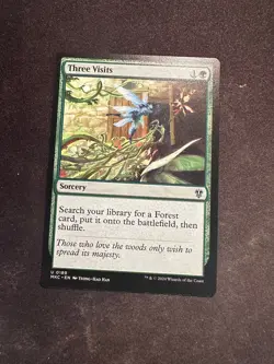 Three Visits - 0189 MKC MTG - Uncommon N/M - Image 1