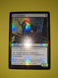 FOIL Dreadmalkin x1 War of the Spark 1x MTG Magic the Gathering - Image 1