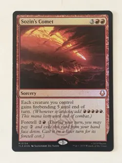 Sozin’s Comet - 154 - MTG Avatar: The Last Airbender - Mythic - FOIL - Image 1