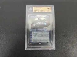 MTG "Jace, the Mind Sculptor" EXA FOIL (2XM 2020) SLAB Beckett Grade 9.5 BN 21 - Image 1