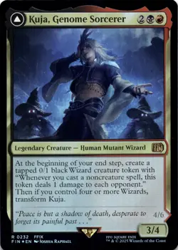 Kuja, Genome Sorceror FOIL Final Fantasy Magic MTG NM - Image 1