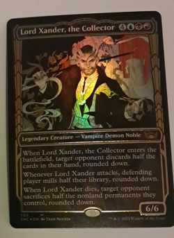 Lord Xander, the Collector Gilded FOIL NM New Capenna Magic the Gathering MTG - Image 1