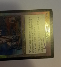 False Propher Prerelease FOIL MP MTG Magic the Gathering Urza's Destiny - Image 5