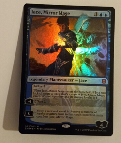 Jace, Mirror Mage Foil NM/M Zendikar Rising MTG MAGIC THE GATHERING - Image 1