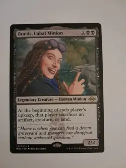 Braids, Cabal Minion NM Modern Horizons 2 MH2 MTG Magic the Gathering - Image 1