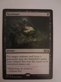 Reanimate NM Ultimate Masters Magic the Gathering UMA MTG - Image 1