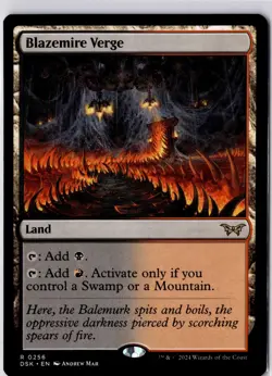 Blazemire Verge Duskmourn: House of Horror Regular nNM R 0256 - Image 1