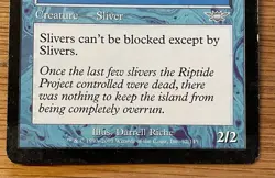 Magic The Gathering Shifting Sliver Legions #52 Blue Uncommon MTG - Image 3