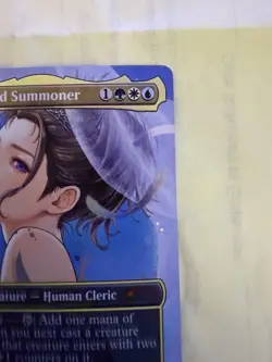 Yuna, Grand Summoner Promo 0001 Final Fantasy Mtg Borderless Foil Ffx 1 - Image 5