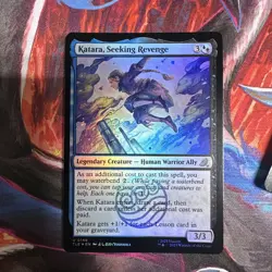 Katara, Seeking Revenge - 148 - MTG Avatar: The Last Airbender - Uncommon - FOIL - Image 1