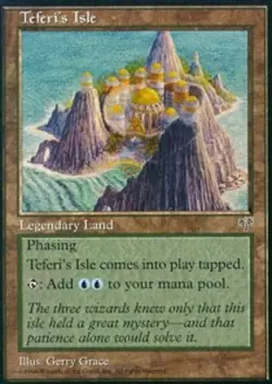 Teferi's Isle Light Play, English Magic the Gathering MTG Mirage - Image 1