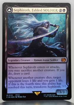 Foil - Sephiroth, Fabled SOLDIER - FINAL FANTASY (FIN) - Image 1