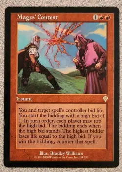 mtg 1x *Mages' Contest* SP Invasion - Image 1