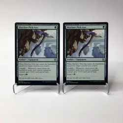 (2) Magic: The Gathering Skyclave Pick-Axe MTG 2020 Zendikar Rising LP - Image 1
