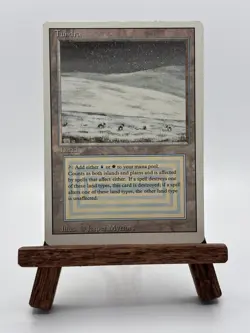 Tundra Revised MP+ Reserved List Azorius Dual Land MTG Magic The Gathering - Image 1
