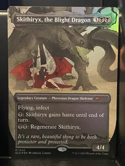 Skithiryx the Blight Dragon FOIL #1562 NM/M Tragic Romance Secret Lair MTG - Image 1