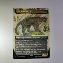 MTG borderless Ygra, Eater of All, Bloomburrow! - Image 1