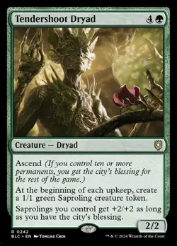 Tendershoot Dryad - Commander: Bloomburrow - Near Mint - Image 1