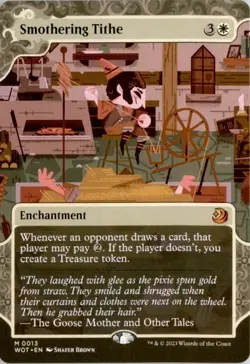 Smothering Tithe Wilds of Eldraine: Enchanting Tales Regular MTG NM - Image 1