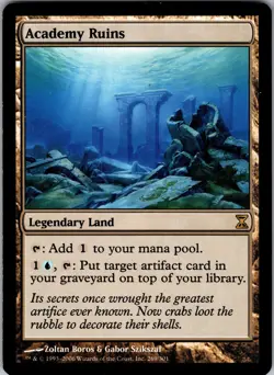 Academy Ruins Time Spiral Rare LP Magic: The Gathering 269 Normal - Image 1