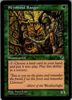 Skyshroud Ranger Tempest Common NM Magic: The Gathering 256 Normal - Image 1