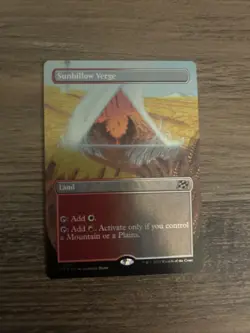 Sunbillow Verge (Borderless Foil) Aetherdrift MTG NM - Image 1
