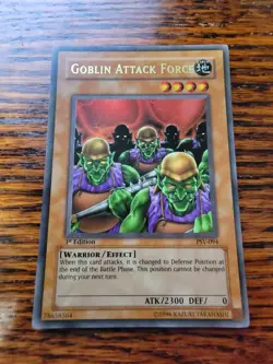LP - Yu-Gi-Oh! TCG Goblin Attack Force PSV-094 1ST Edition (FREE SHIPPING) - Image 1