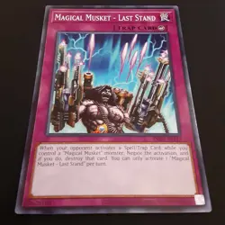 YuGiOh Magical Musket - Last Stand (Asian English) INFO-AE115, Common, OCG Back - Image 2