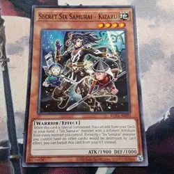 YuGiOh Secret Six Samurai - Kizaru (Asian English), Common, ROTA-AE092, not SPWA - Image 1