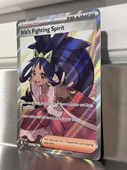 Iris's Fighting Spirit 180/159 Full Art Journey Together Pokemon Card TCG NM - Image 2