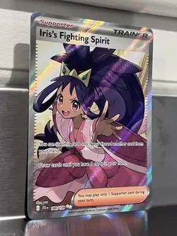 Iris's Fighting Spirit 180/159 Full Art Journey Together Pokemon Card TCG NM - Image 3