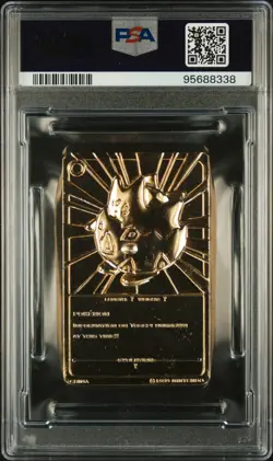 1999 BURGER KING POKEMON GOLD CARD TOGEPI NEAR MINT PSA 7 - Image 2