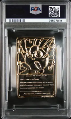 PSA 8 NEAR MINT POKEMON BURGER KING GOLD CARD 1999 JIGGLYPUFF ?POP 16! - Image 2