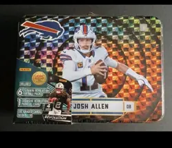 JOSH ALLEN 2025 Panini Revolution Trading Cards Lunch Box Tin Factory Sealed - Image 1