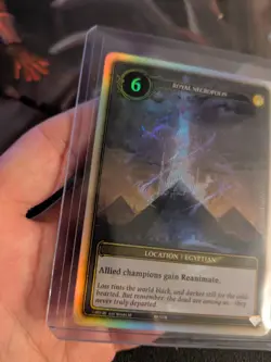 Rush of Ikorr Upper Deck TCG Card Game Ultra Rare Royal Necropolis ROI-152 UR - Image 4