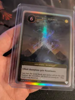 Rush of Ikorr Upper Deck TCG Card Game Ultra Rare Royal Necropolis ROI-152 UR - Image 5