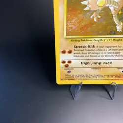 Hitmonlee 7/62 Unlimited Holo Rare WOTC Fossil Vintage Pokemon Card TCG MP-LP - Image 5