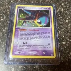 Deoxys (Speed Forme) 2/106 Holo Rare Emerald Pokemon Card EX/NM - Image 1