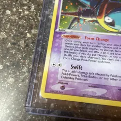 Deoxys (Speed Forme) 2/106 Holo Rare Emerald Pokemon Card EX/NM - Image 3