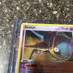 Deoxys (Speed Forme) 2/106 Holo Rare Emerald Pokemon Card EX/NM - Image 4