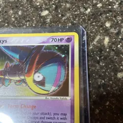 Deoxys (Speed Forme) 2/106 Holo Rare Emerald Pokemon Card EX/NM - Image 5