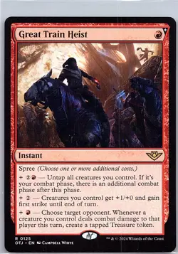 Great Train Heist 125 Prerelease Cards - Magic The Gathering MTG - NM - Image 1