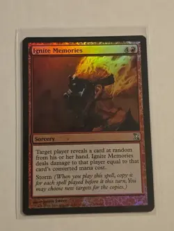 Foil Ignite Memories Time Spiral MP MTG Magic the Gathering x1 - Image 1