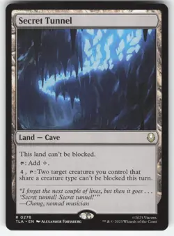Secret Tunnel 278 R MTG Avatar: The Last Airbender NM - Image 1