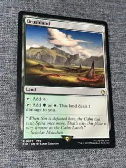 Brushland - FIC 0377 NM/M - MTG Magic Regular - Image 1