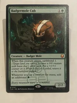 Badgermole Cub - MTG Avatar The Last Airbender - NM/M - Image 1