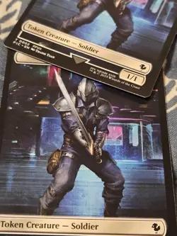 Rebel/Soldier Token Set of 8 - Final Fantasy MTG Magic - Image 4