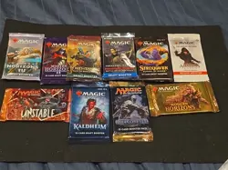 Magic the Gathering MTG Mystical Tudor Omniscience Plus +10 Boosters Lot SEALED - Image 3