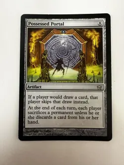 Possessed Portal *Fifth Dawn* MTG Magic the Gathering - Image 1
